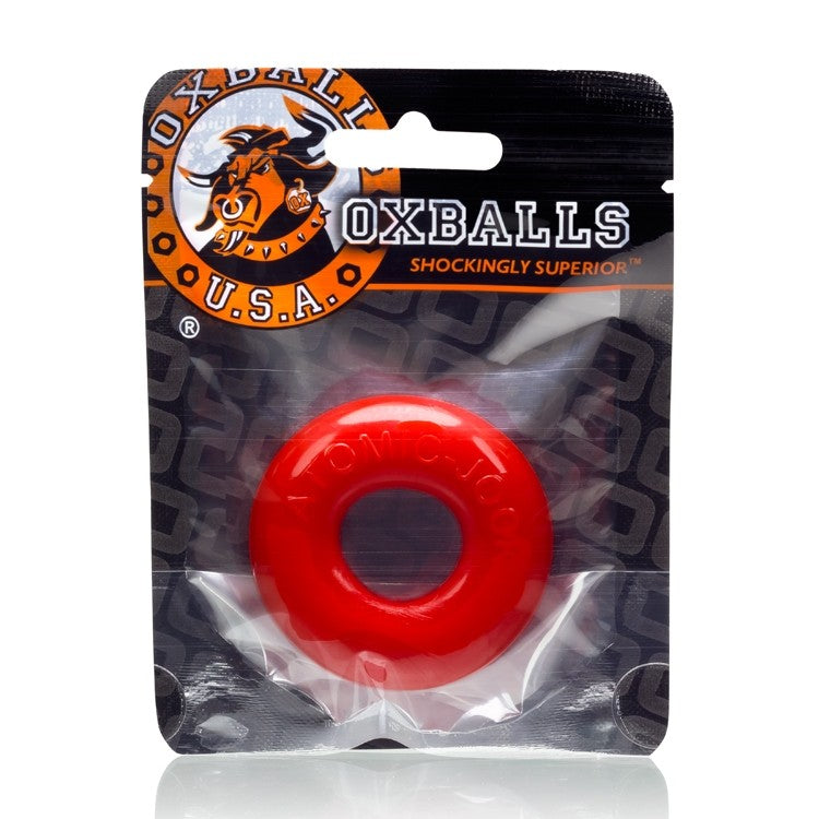 Oxballs DO-NUT 2 Cock Ring - Red