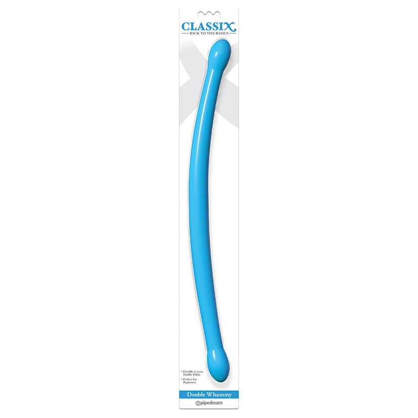 Classix-Double-Whammy-Dildo-Blue
