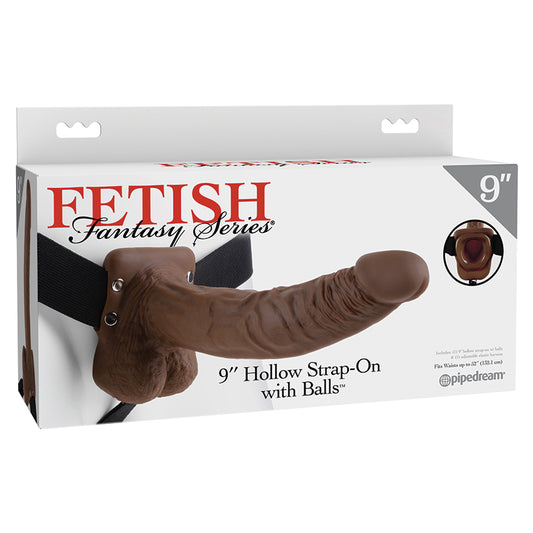 Fetish-Fantasy-Series-9-Hollow-Strap-On-with-Balls-Chocolate