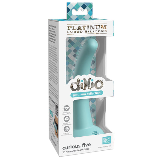 Dillio-Platinum-Curious-Five-Dildo-Teal