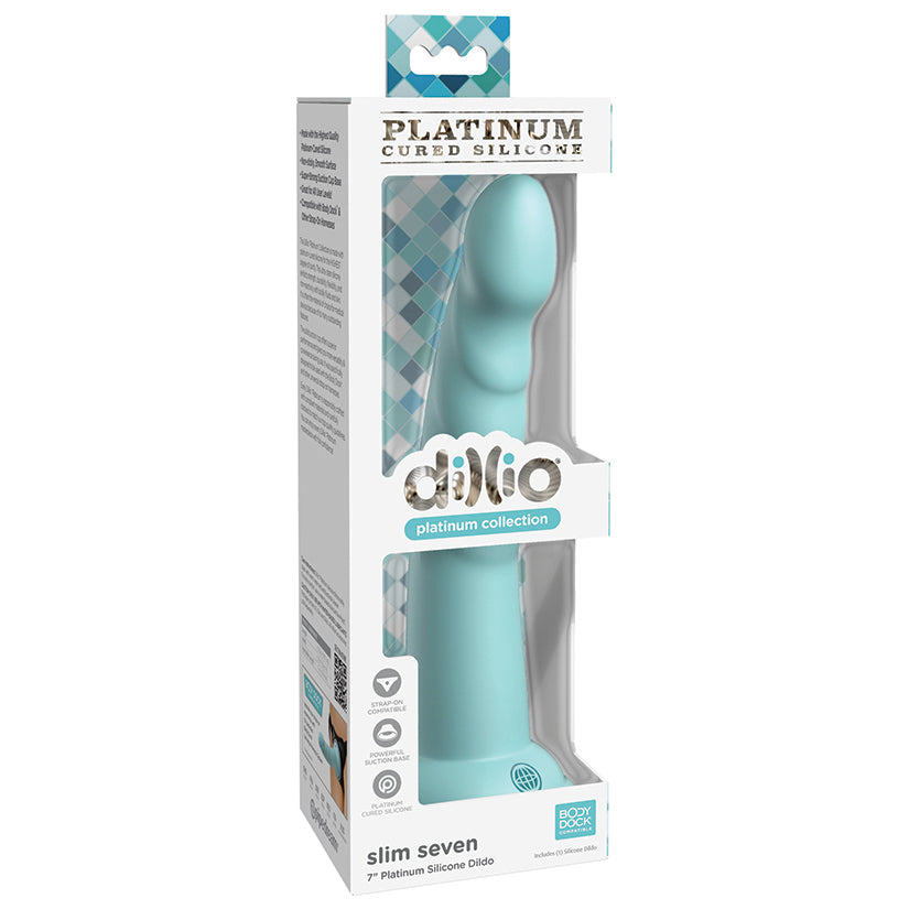 Dillio-Platinum-Slim-Seven-Dildo-Teal