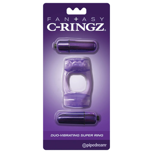 Fantasy-C-Ringz-Duo-Vibrating-Super-Ring-Purple