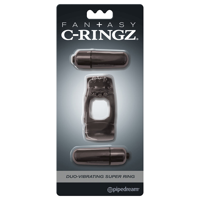 Fantasy-C-Ringz-Duo-Vibrating-Super-Ring-Black