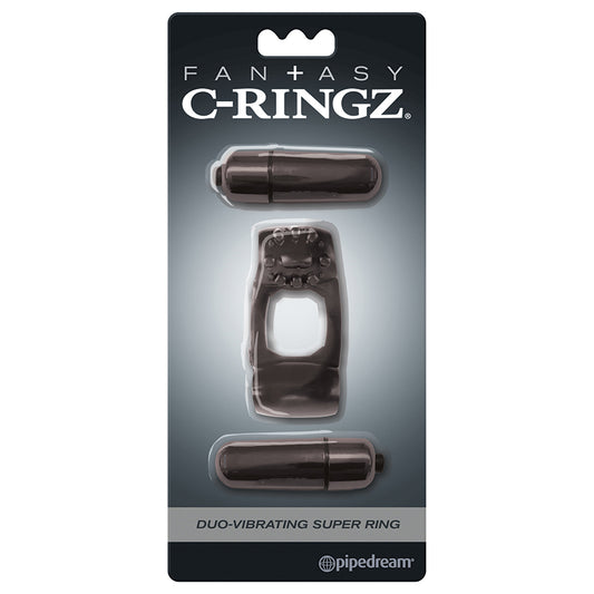 Fantasy-C-Ringz-Duo-Vibrating-Super-Ring-Black