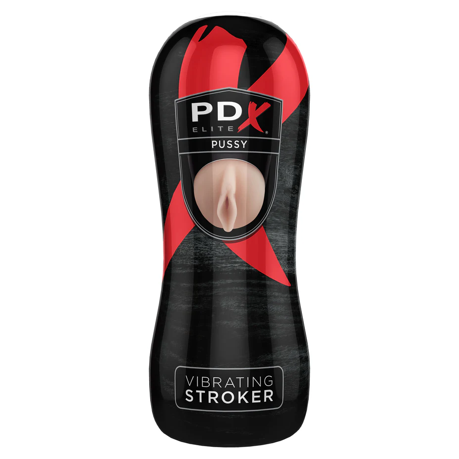 PDX Elite Vibrating Pussy Stroker
