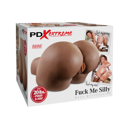 PDX Extreme Fuck Me Silly Mega Masturbator - Brown