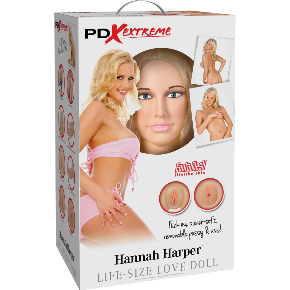 PDX Extreme Hannah Harper Life-Size Love Doll