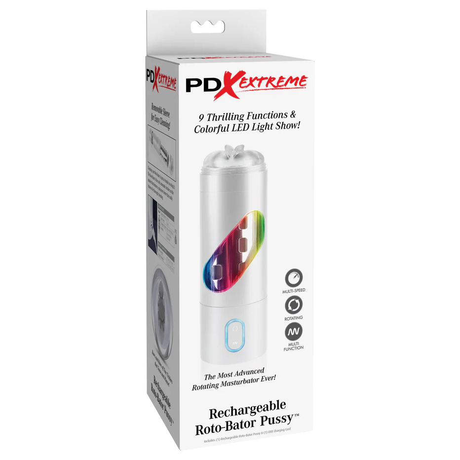 PDX Extreme Rechargeable Roto-Bator Pussy