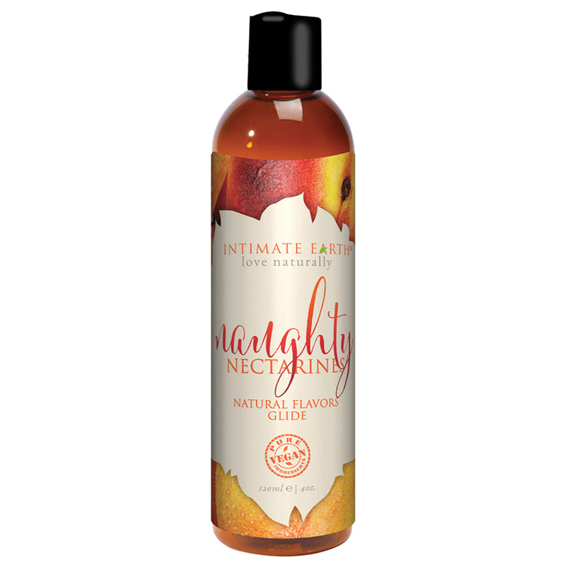 Intimate Earth Oral Pleasure Glide - Naughty Nectarines 4oz
