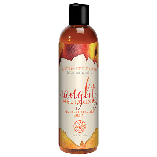 Intimate Earth Oral Pleasure Glide - Naughty Nectarines 4oz