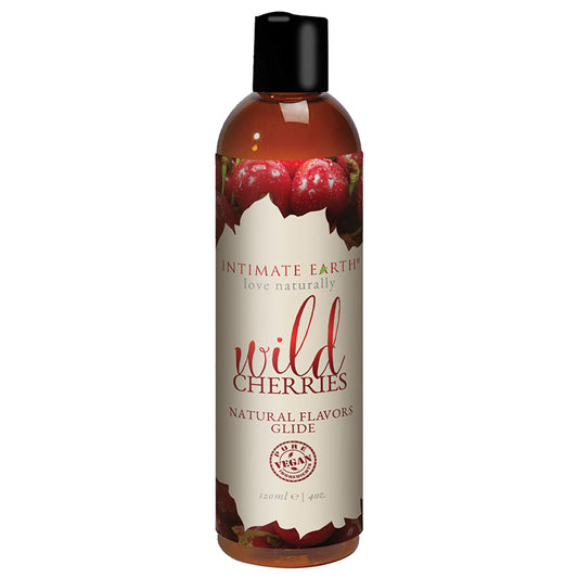 Intimate Earth Oral Pleasure Glide - Wild Cherries 4oz