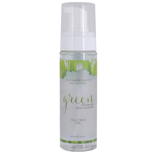 Intimate Earth Green Foaming Toy Cleanser - Tea Tree Oil 6.3oz