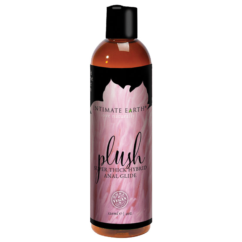 Intimate Earth Plush Super Thick Hybrid Anal Glide - 4oz