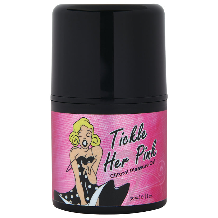 Secretly Pink Tickle Her Pink Clitoral Pleasure Gel - 1oz
