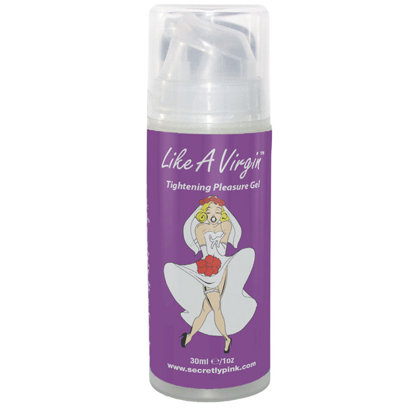 Secretly Pink Like A Virgin Tightening Pleasure Gel - 1oz