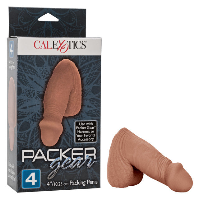 Packer Gear 4"/10.25 cm Packing Penis - Brown