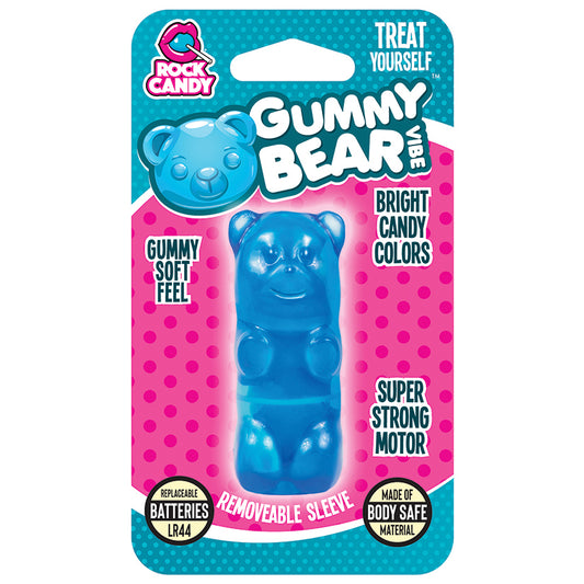Rock Candy Gummy Bear Vibe Bullet - Blue