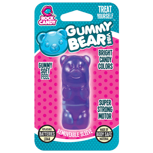 Rock Candy Gummy Bear Vibe Bullet - Purple