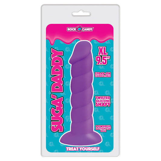 Rock Candy Suga-Daddy 9.5in Dong - Purple