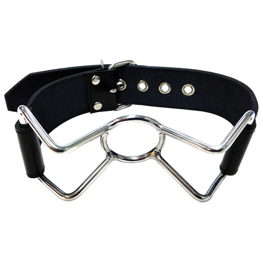 Rouge Leather Spider Gag