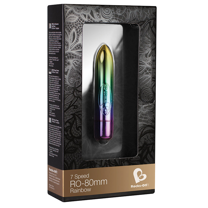 Rocks Off RO-80 Bullet Vibrator - Rainbow