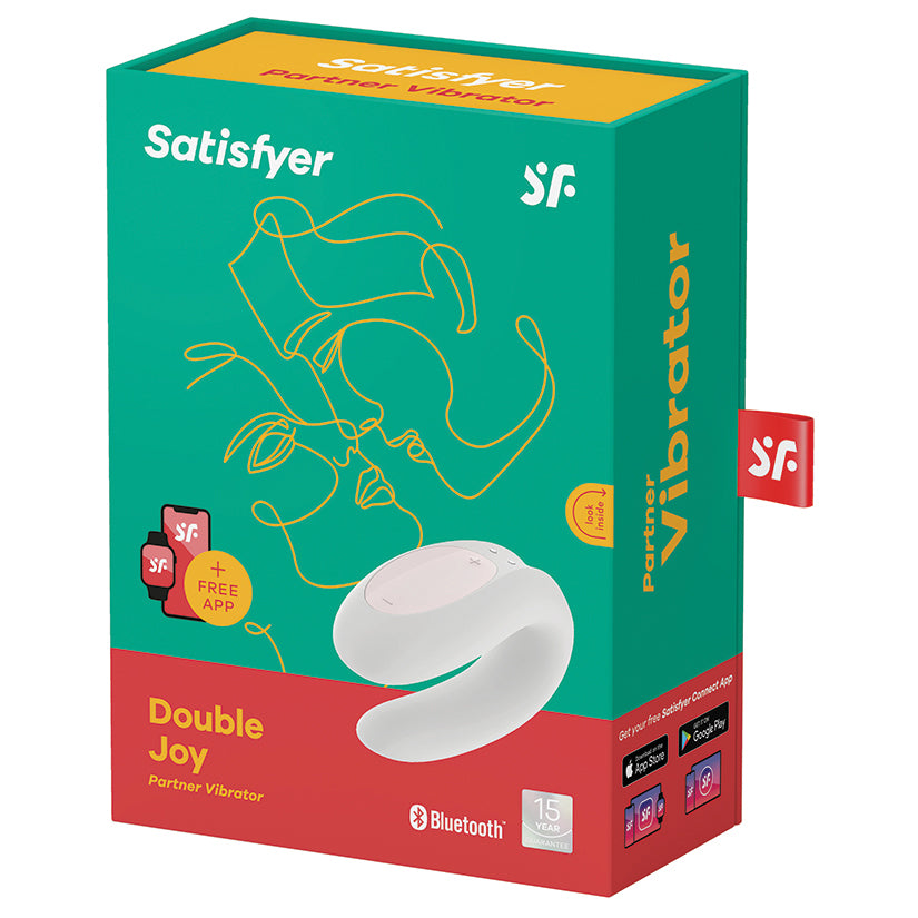 Satisfyer-Double-Joy-Connect-App-Partner-Vibrator-White