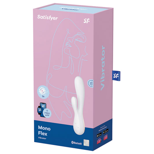 Satisfyer-Mono-Flex-Connect-App-Vibrator-White