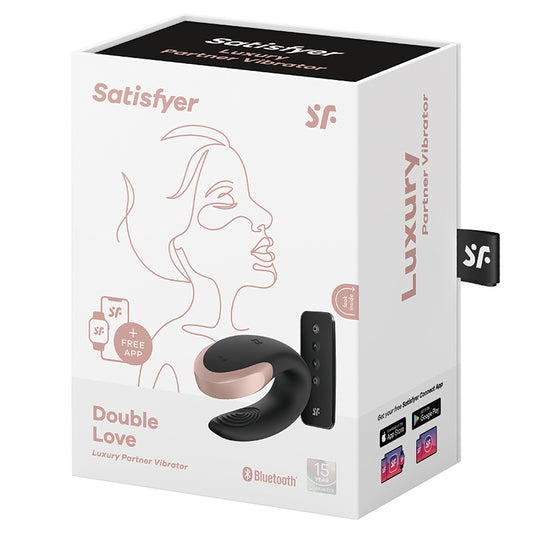 Satisfyer-Double-Love-Connect-App-Partner-Vibrator-Black