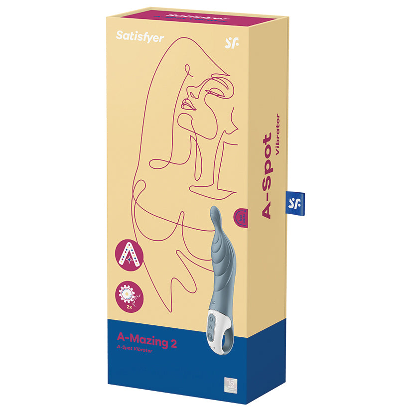 Satisfyer-A-Mazing-2-A-Spot-Vibrator-Grey