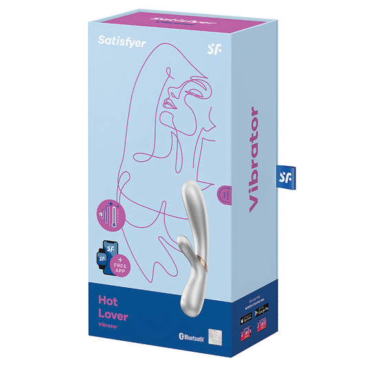 Satisfyer-Hot-Lover-Connect-App-Vibrator-Silver