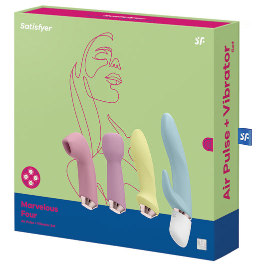 Satisfyer-Marvelous-Four-Air-Pulse-+-Vibrator-Set