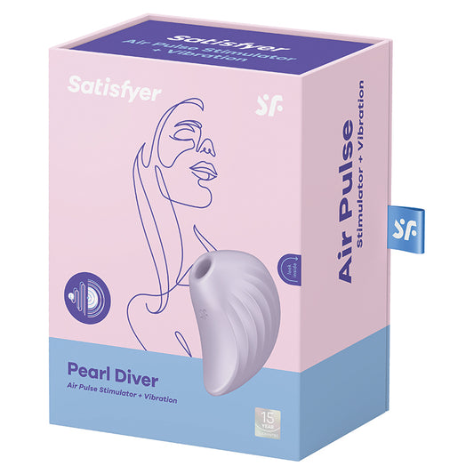 Satisfyer-Pearl-Diver-Air-Pulse-Stimulator-+-Vibration-Violet