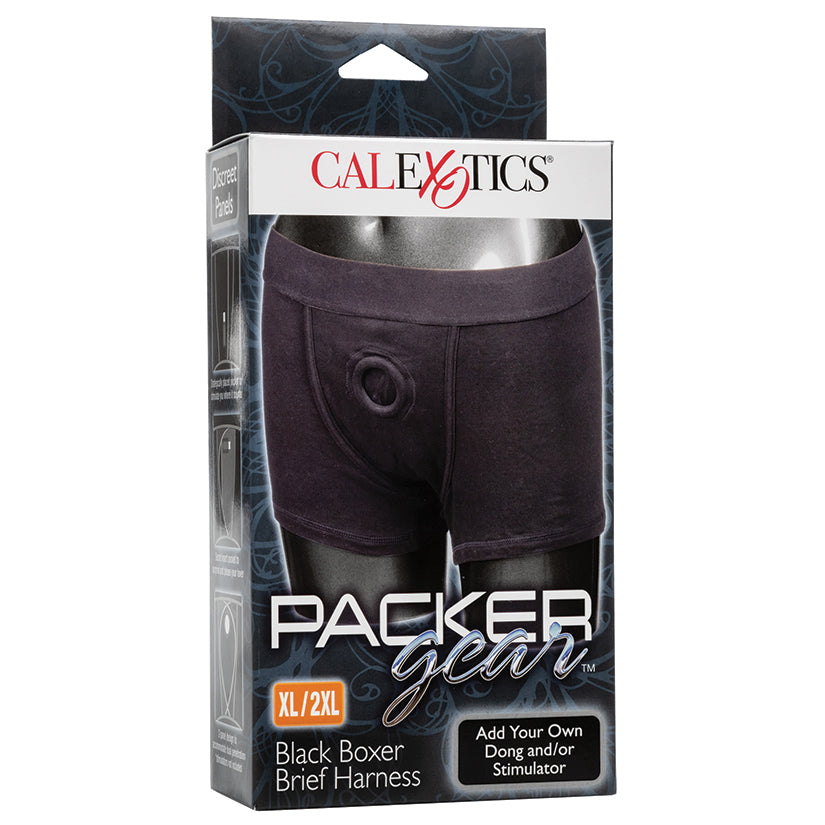 Packer-Gear-Boxer-Brief-Harness-Black-XL-2XL
