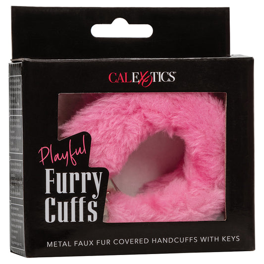 Playful-Furry-Cuffs-Pink