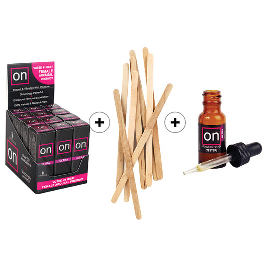 Sensuva ON Ultra Arousal Oil for Her - .17oz (12 Pack)