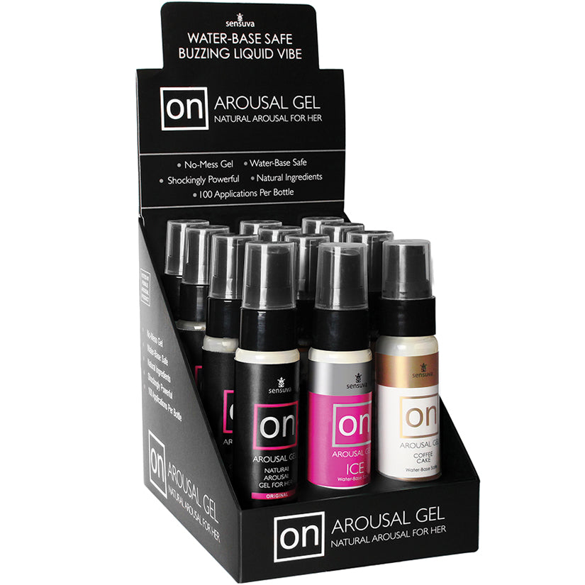 Sensuva ON Arousal Gel - Assorted Display of 12