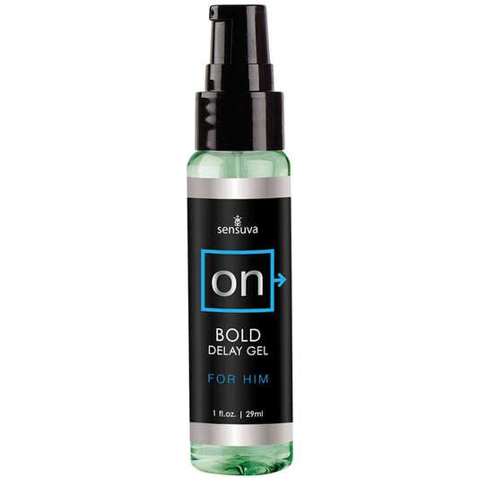 Sensuva Bold Delay Gel for Him - 1oz
