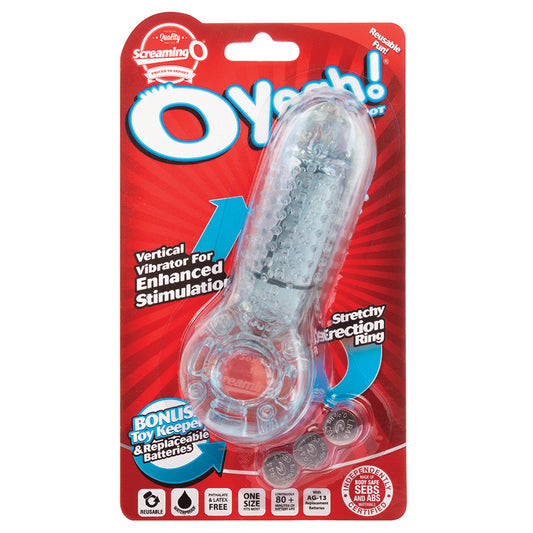 Screaming O OYeah Vibrating Ring - Clear