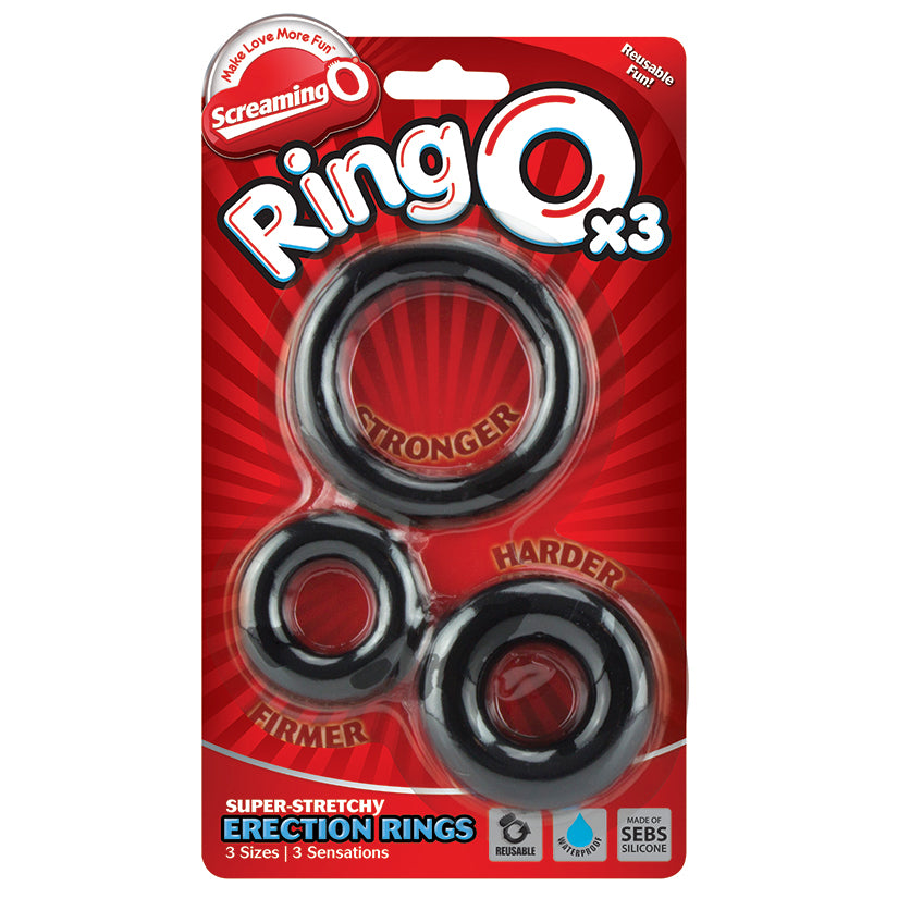 Screaming O Ring O x3 - Black