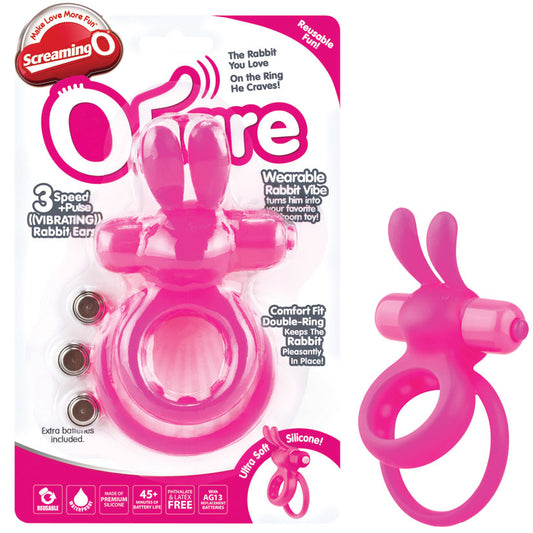 Screaming O Ohare Vibrating Ring - Pink