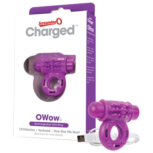 Screaming O Charged O Wow Ring - Purple