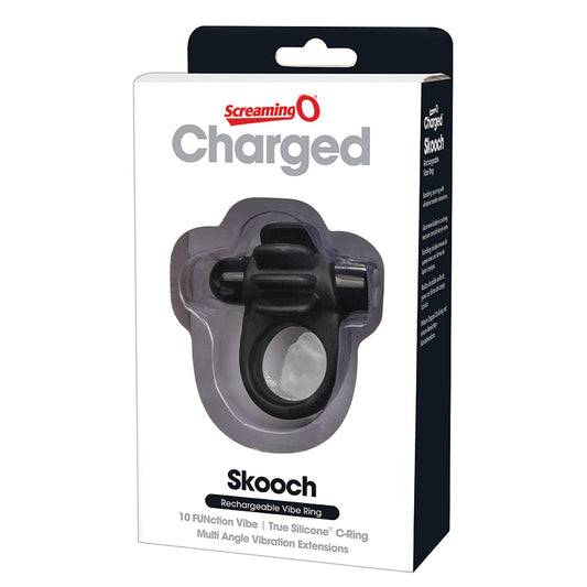 Screaming O Charged Skooch Ring - Black