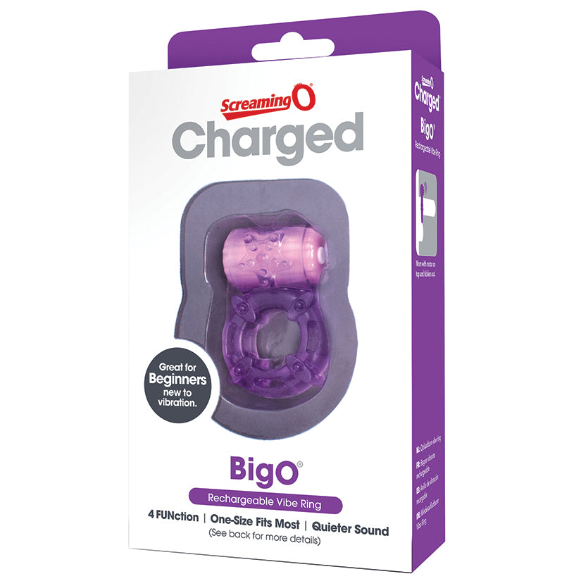 Screaming O Charged Big O Ring - Purple