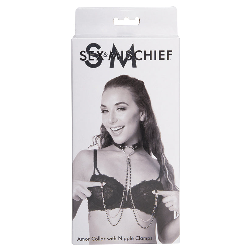 Sportsheets-Sex-Mischief-Amor-Collar-with-Nipple-Clamps