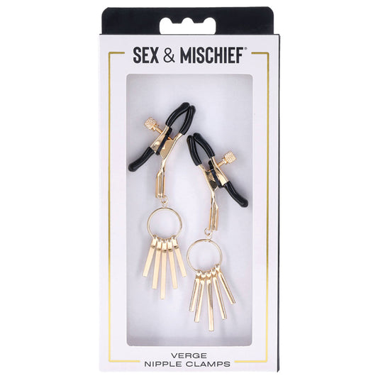 Sportsheets Sex & Mischief Verge Nipple Clamps