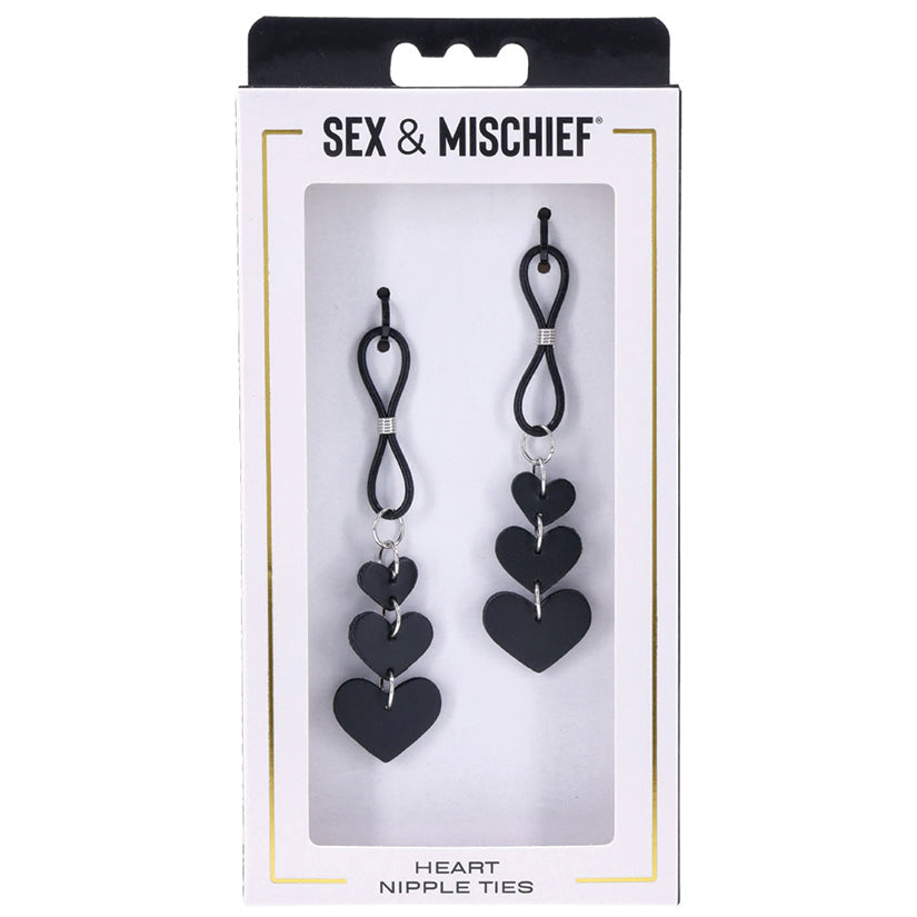 Sportsheets Sex & Mischief Heart Nipple Ties