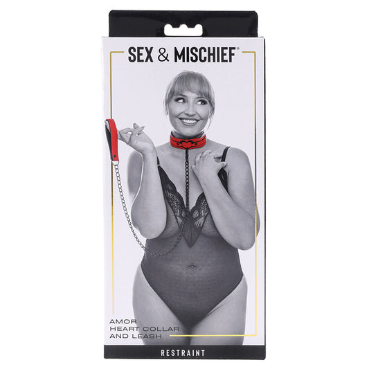 Sportsheets Sex & Mischief Amor Collar and Leash