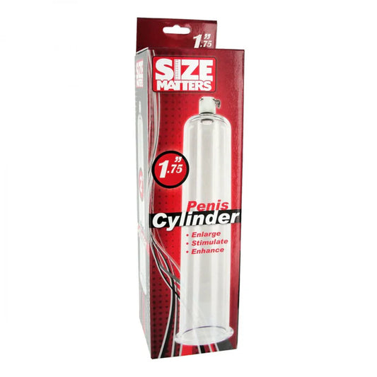 Size Matters Penis Pump Cylinder - 1.75 Inch x 9 Inch