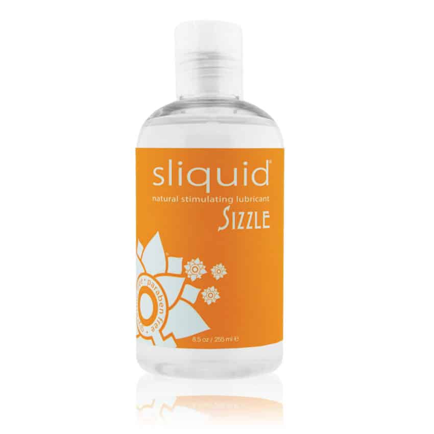 Sliquid Naturals Sizzle Stimulating Lubricant - 8.5oz