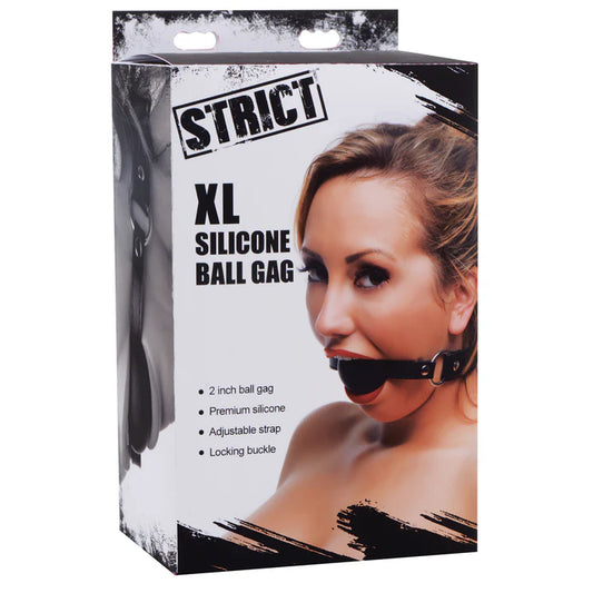Strict XL 2 Inch Silicone Ball Gag